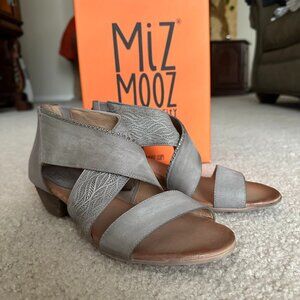 Miz Mooz Cross-over Leather Sandal - Candace